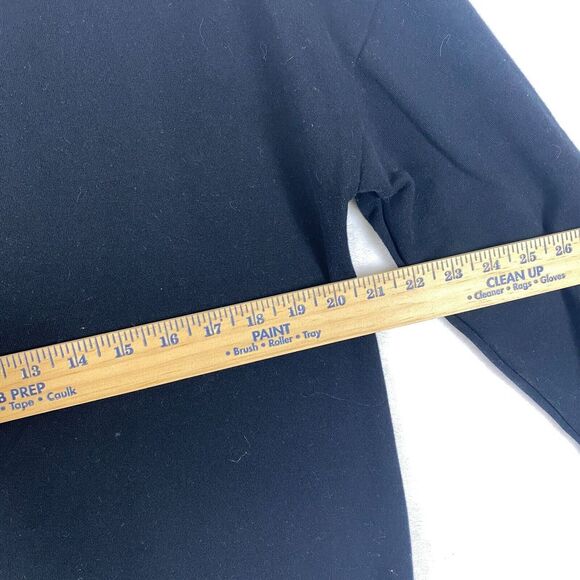 Fabletics Graphic Print Sweatshirt Women's Pullover, Long Sleeve, Black, XLarge - Picture 6 of 8